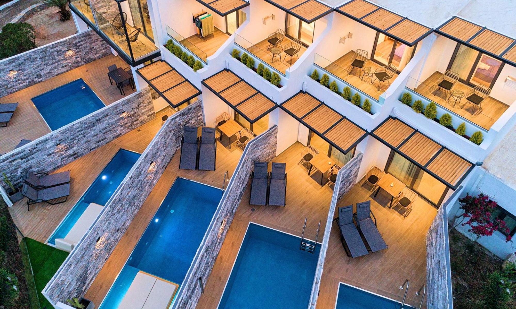 Aelia Suites Істрон Екстер'єр фото